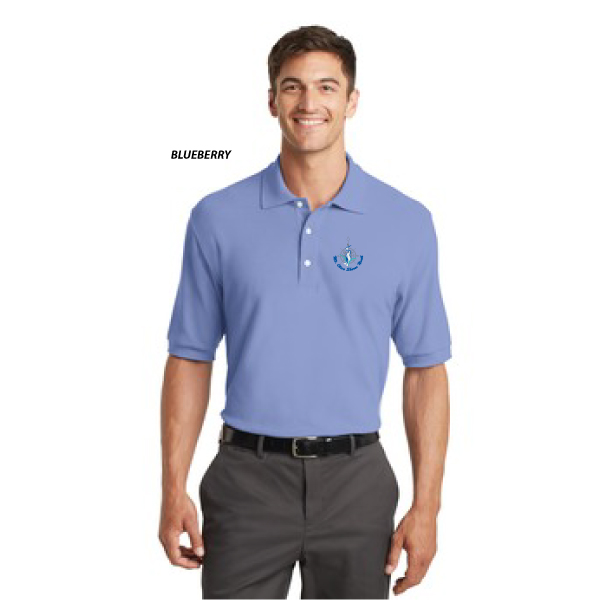 01 K448  Port Authority 100% Pima Cotton Polo