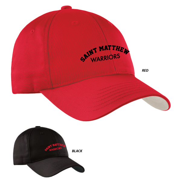 55 Adjustable Performance Hat STC10 Embroidered-Saint Matthew Warriors