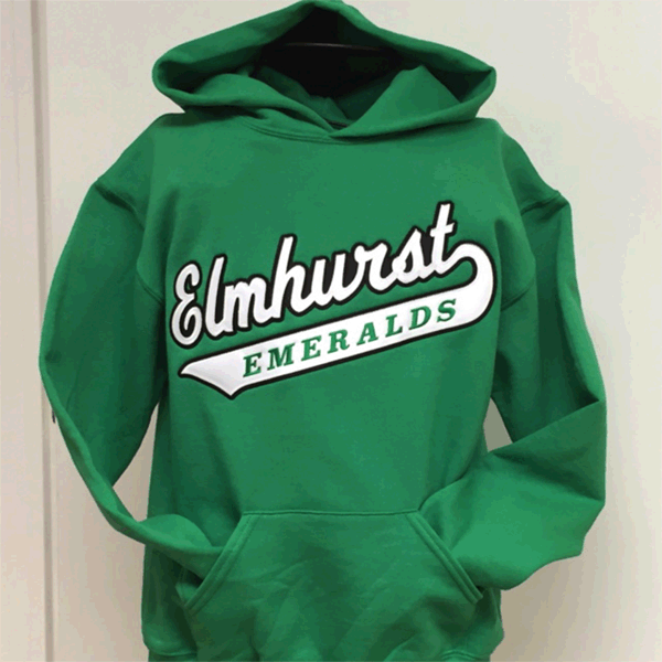 Emeralds Youth Applique Hoodie