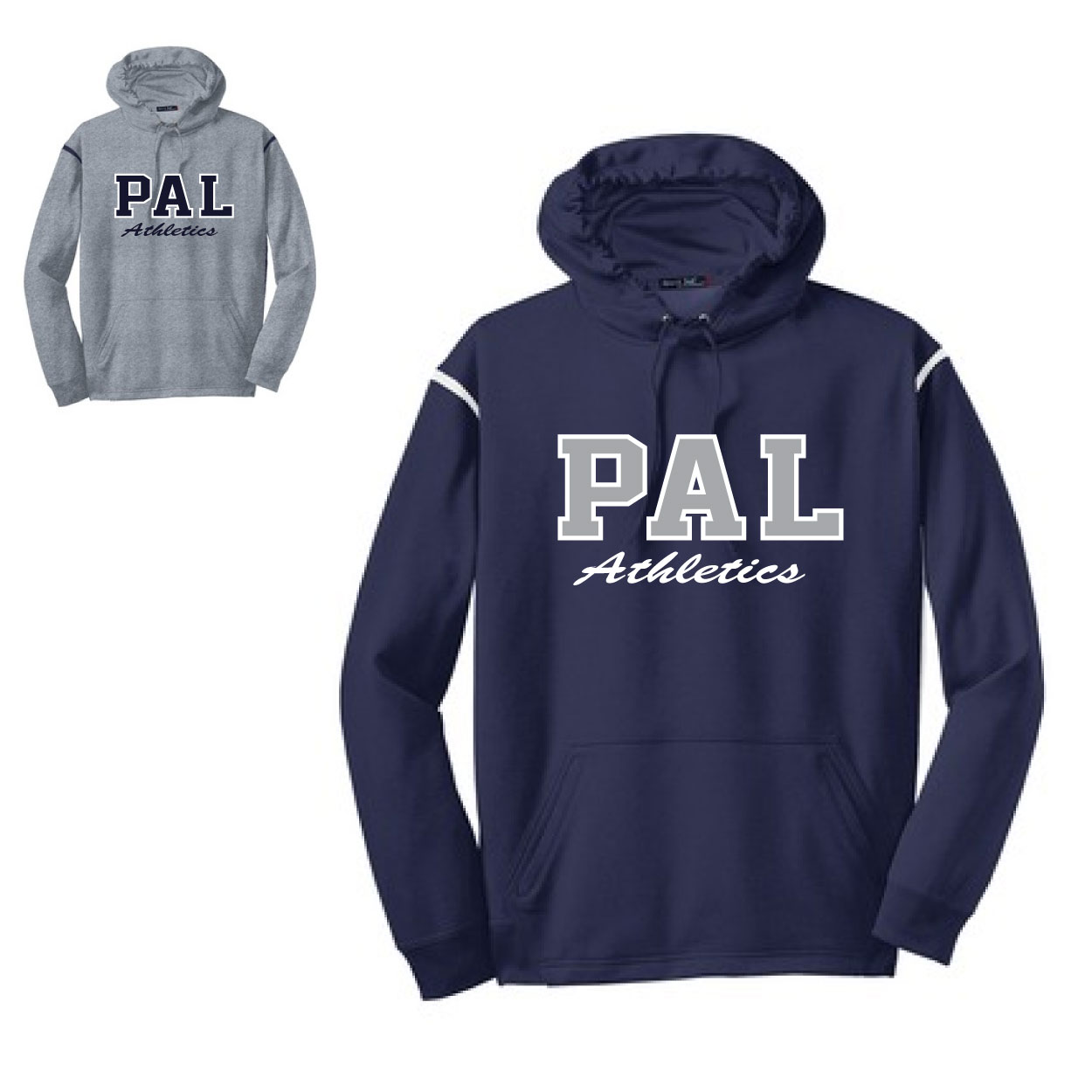 10 Performance Fleece Hooded Pullover Sweatshirt