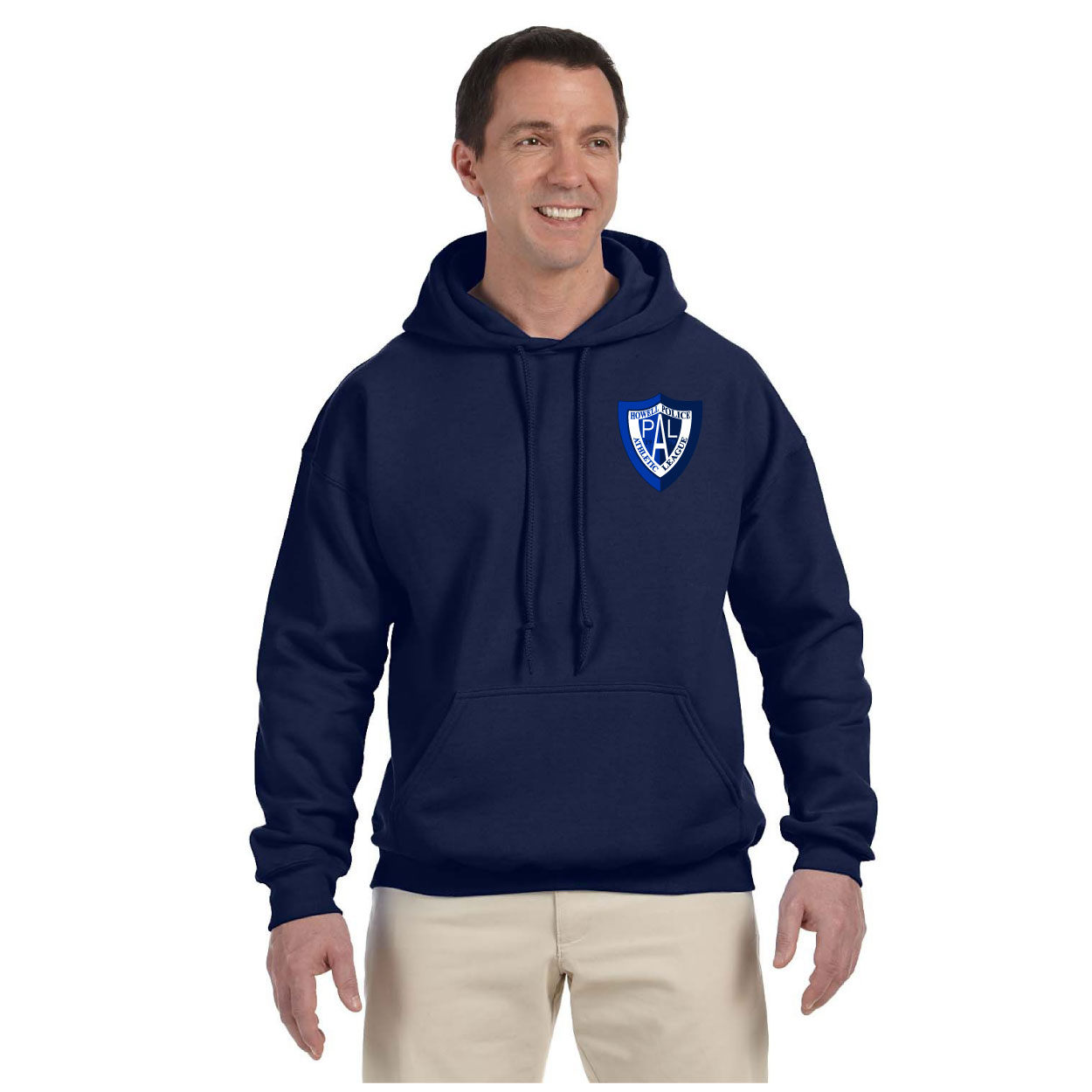 22 Navy Hooded Pullover Sweatshirt