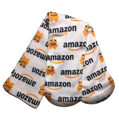 Amazon & Peccy Logo Socks