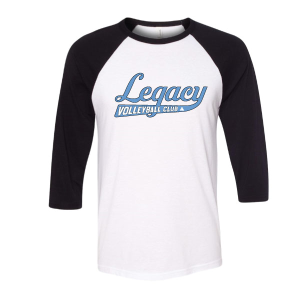 21 Design 3 Triblend Baseball shirt