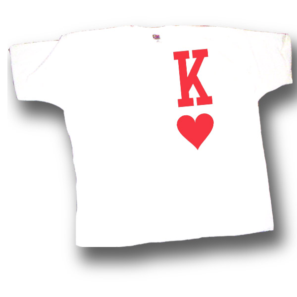  King of Hearts T-shirt Valentine Gift Set