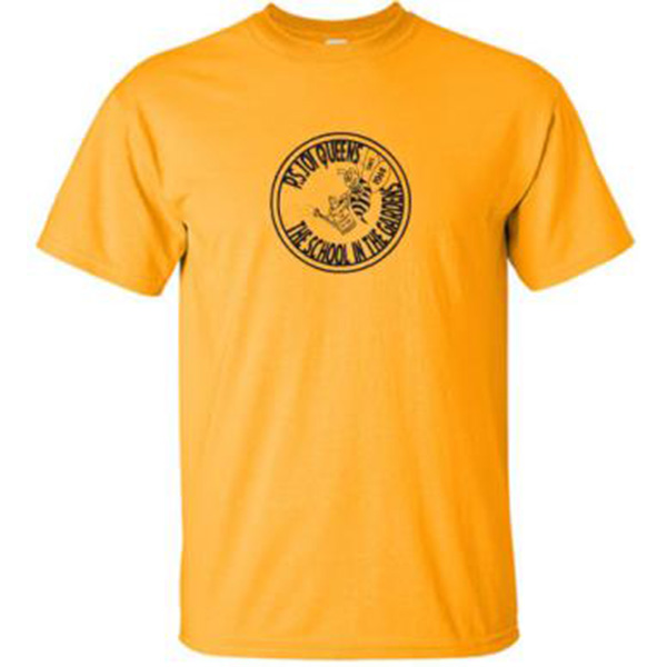 Gold Short-Sleeve T-Shirt - Circle