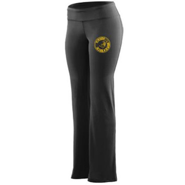 Wide Waist Spandex Pants - Circle