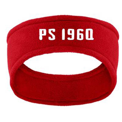 Headband Fleece Red - OSFA