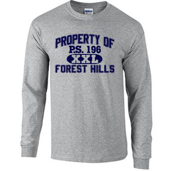 Long-Sleeve Shirt Sports Grey Unisex - PROPERTY OF