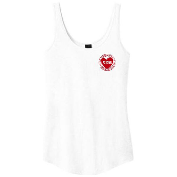 Junior Fit Tank Top White - ADULT ONLY